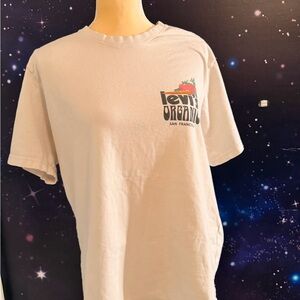 Levi's Organic White Short Sleeve Tee